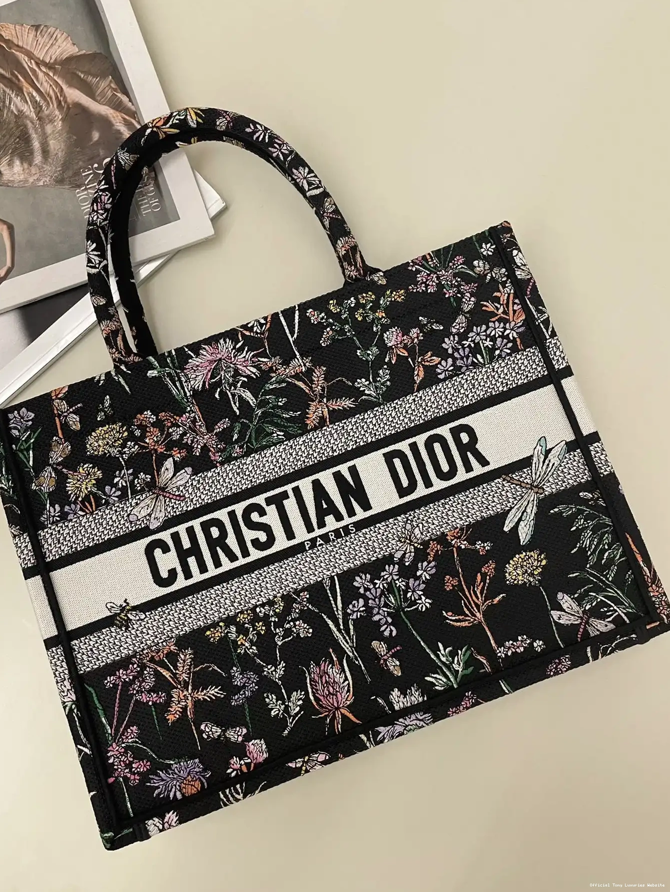 Tony Luxuries diro BOOK TOTE-36*18*28CM MEDIUM 0619